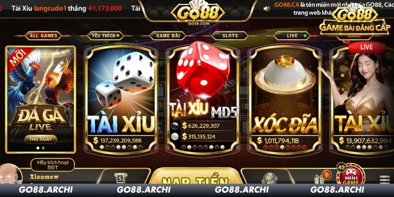 Các ưu điểm vượt bậc mà Go88 sở hữu