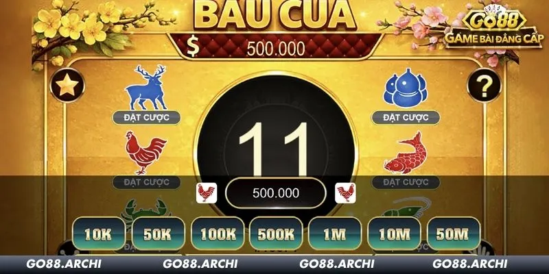 Luật chơi cơ bản của game Bầu cua